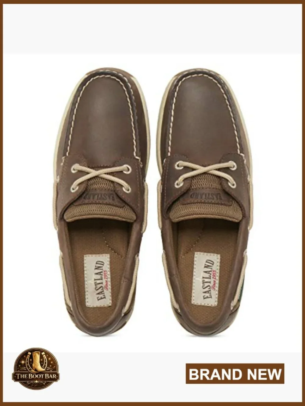 Men's Boat Shoe Lace-Up Oxfords Leather Cushioned Insole Round Toe Casual